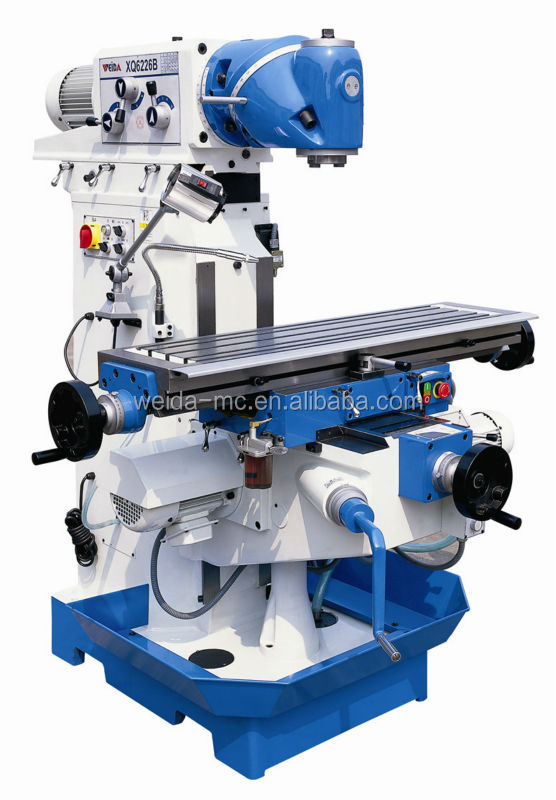 Universal swivel head milling and drilling machine xq b