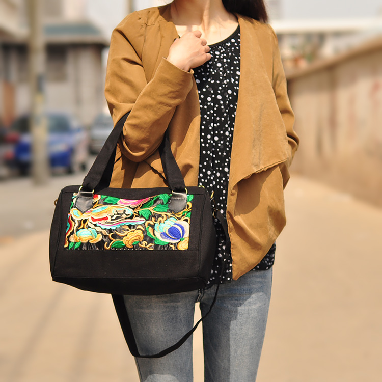 中国国家スタイル女性民族刺繍のショルダーバッグ仕入れ・メーカー・工場