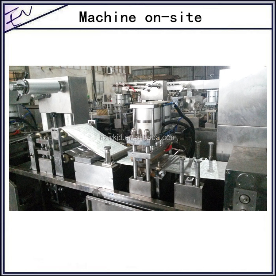 Semi automatic chocolate bar paper box packing machine