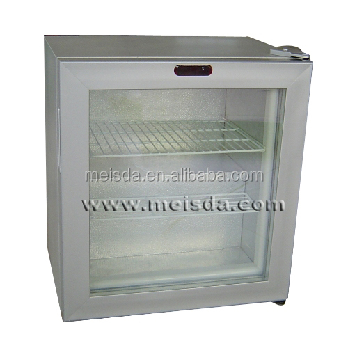 countertop display freezer, Mini Freezer Glass Door, Ice Cream Fridge ...