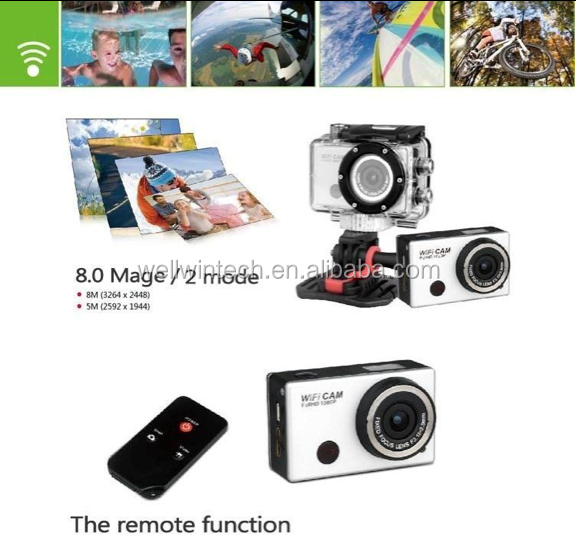 最新のスポーツアクションカメラhd1080wifi問屋・仕入れ・卸・卸売り