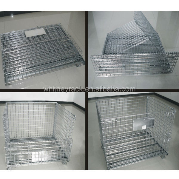 Wire Bulk Crates Steel Mesh Storage,Mesh Drawer Storage,Square Wire