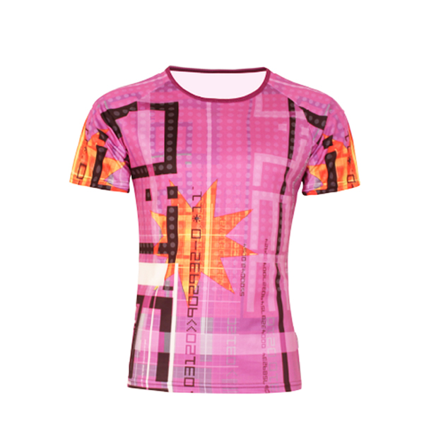おしゃれなデザインファッションv- ネックは、 装着したデジタル印刷の女性t- シャツ2014年問屋・仕入れ・卸・卸売り