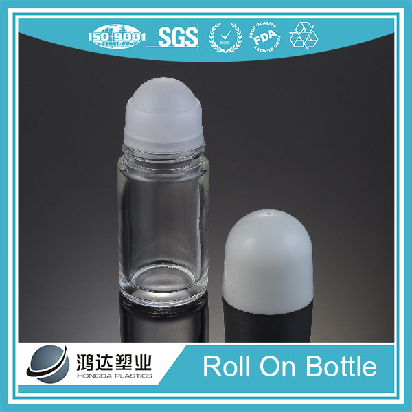 50ml透明なホット& セクシーな消臭ガラスのロールを持つボトルボール仕入れ・メーカー・工場