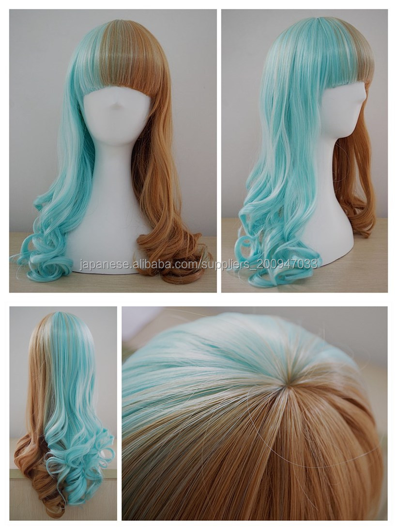 耐熱コスプレウィッグ cosplay wig 2Toneウィッグ グラデーションロングカールTW12問屋・仕入れ・卸・卸売り
