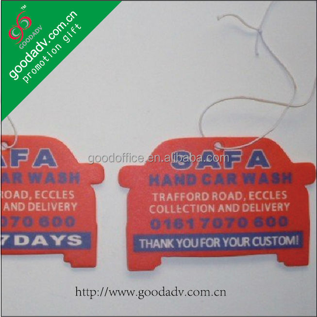 Customize long-lasting fragrance air freshener cheap car paper air freshener問屋・仕入れ・卸・卸売り