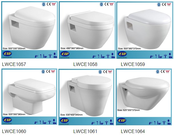 lwce1060隠された水槽のためのセラミックバスルームの壁は、 トイレをハング問屋・仕入れ・卸・卸売り