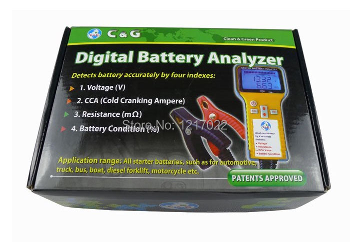 auto digital battery analyer 10)