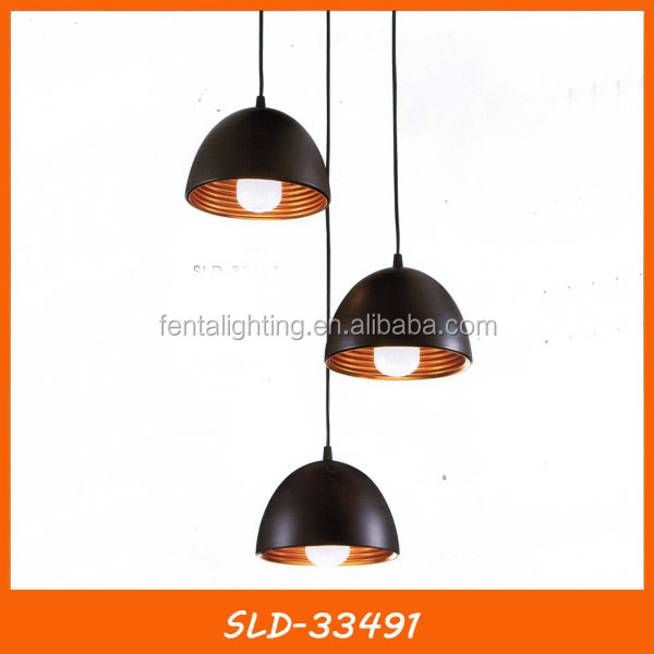 レトロ黒アルミsld-33492産業スタイルのペンダント照明問屋・仕入れ・卸・卸売り
