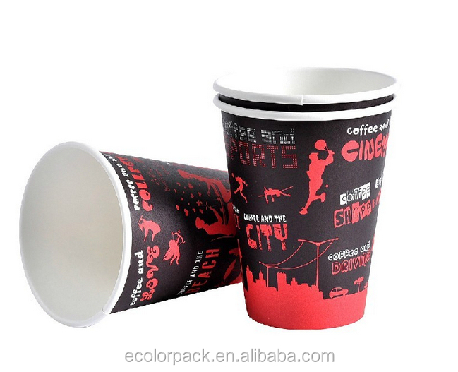 High Quality Custom Cocacola Cold Drink Paper Cup