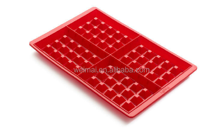6 Even Easter Egg Shaped Silicone Bakeware