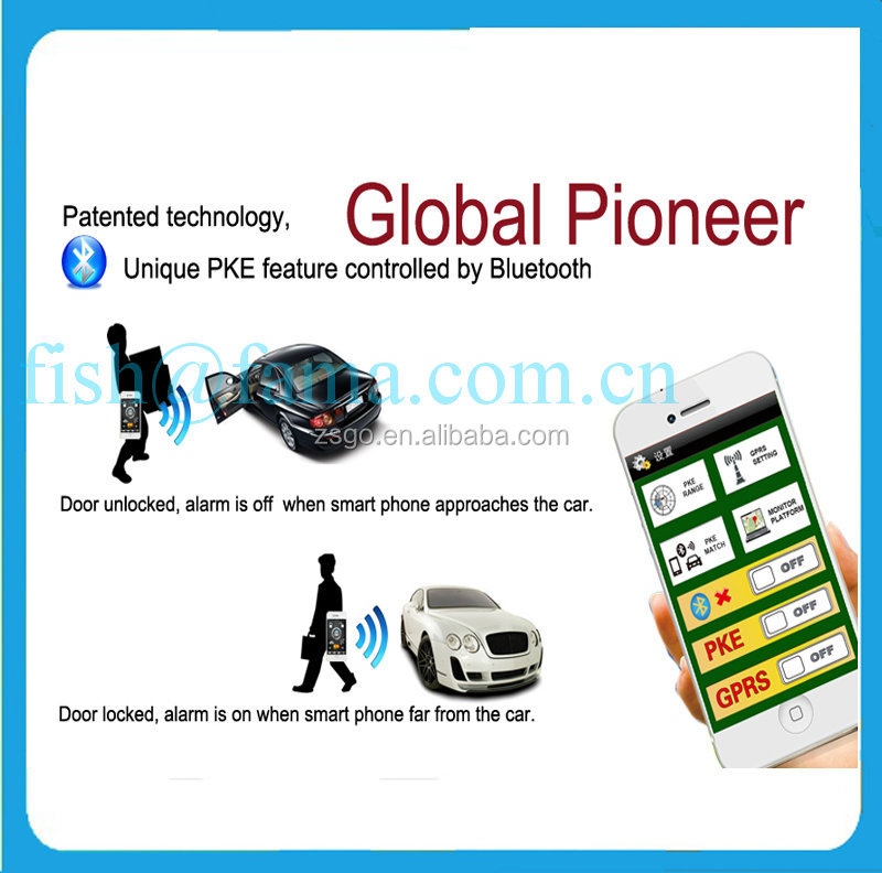 Gps/gsm機能車の警報システムのリモートスターター- fmg031問屋・仕入れ・卸・卸売り