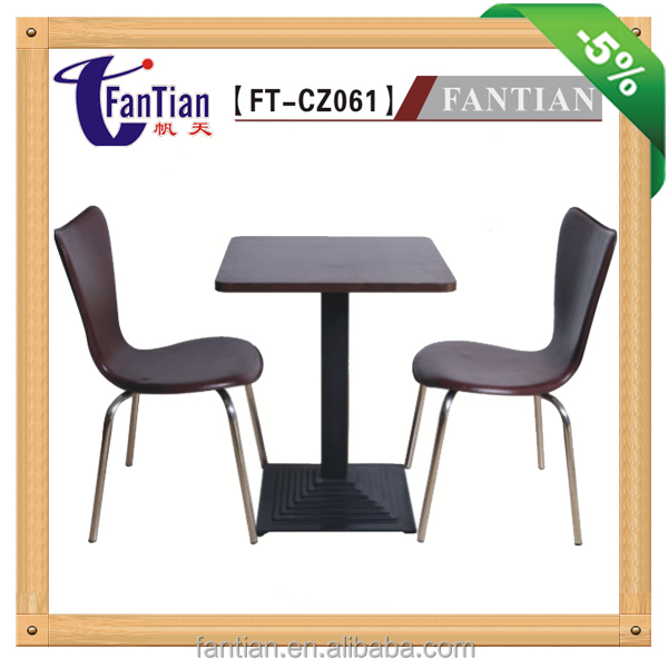 家具のテーブルの椅子のためのステンレス鋼のレストランのダイニング家具木製テーブル椅子問屋・仕入れ・卸・卸売り