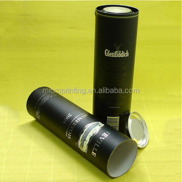 High quality wine paper wine tube packaging wholesale, paper wine box