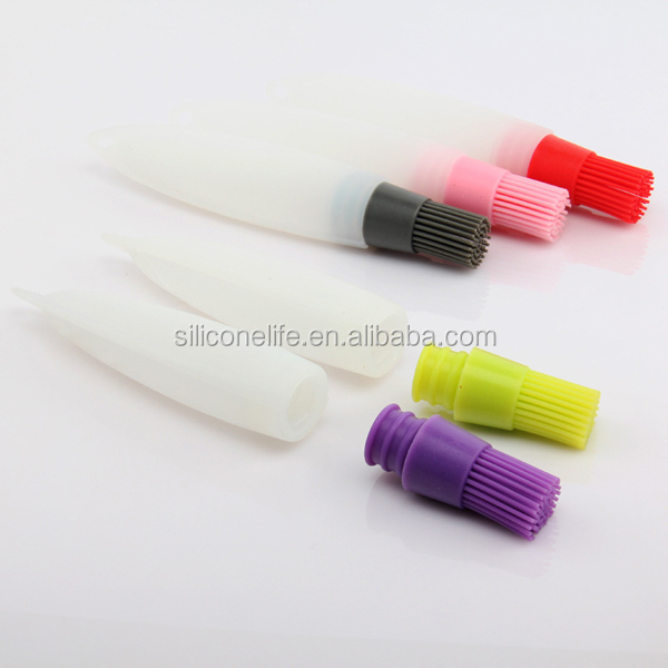 Silicone Tube Food Cooking Baking Tool Chocolate Egg Liquid Oil Pen Brush