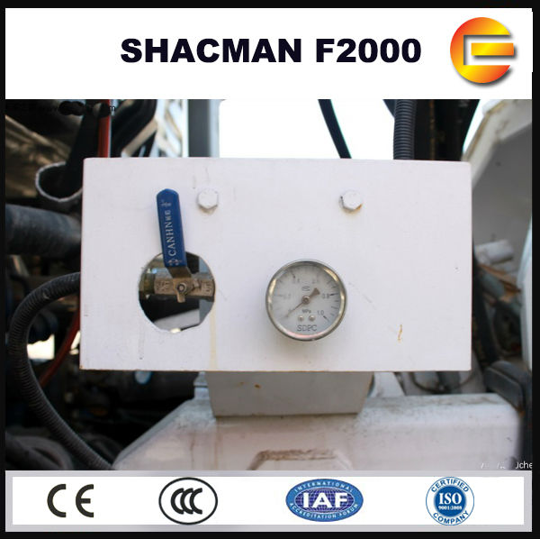 2015 shacman 8m3 6 × 4 d'long F2000concreteミキサー輸送トラック/コンクリートミキサー車仕入れ・メーカー・工場