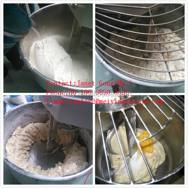 High efficiency automatic 50kg JSM series spiral dough mixer from China