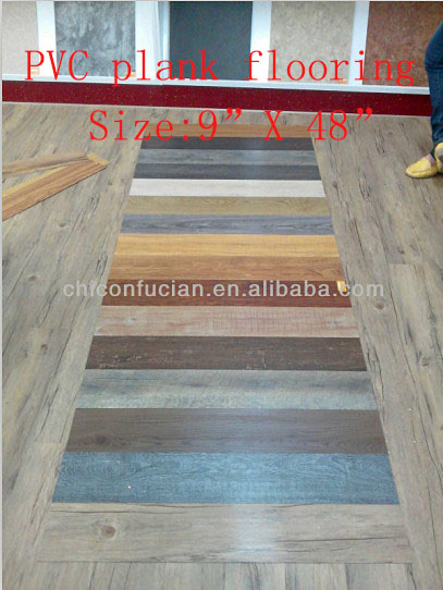 石畳のエンボス加工された表面ビニル板の床問屋・仕入れ・卸・卸売り