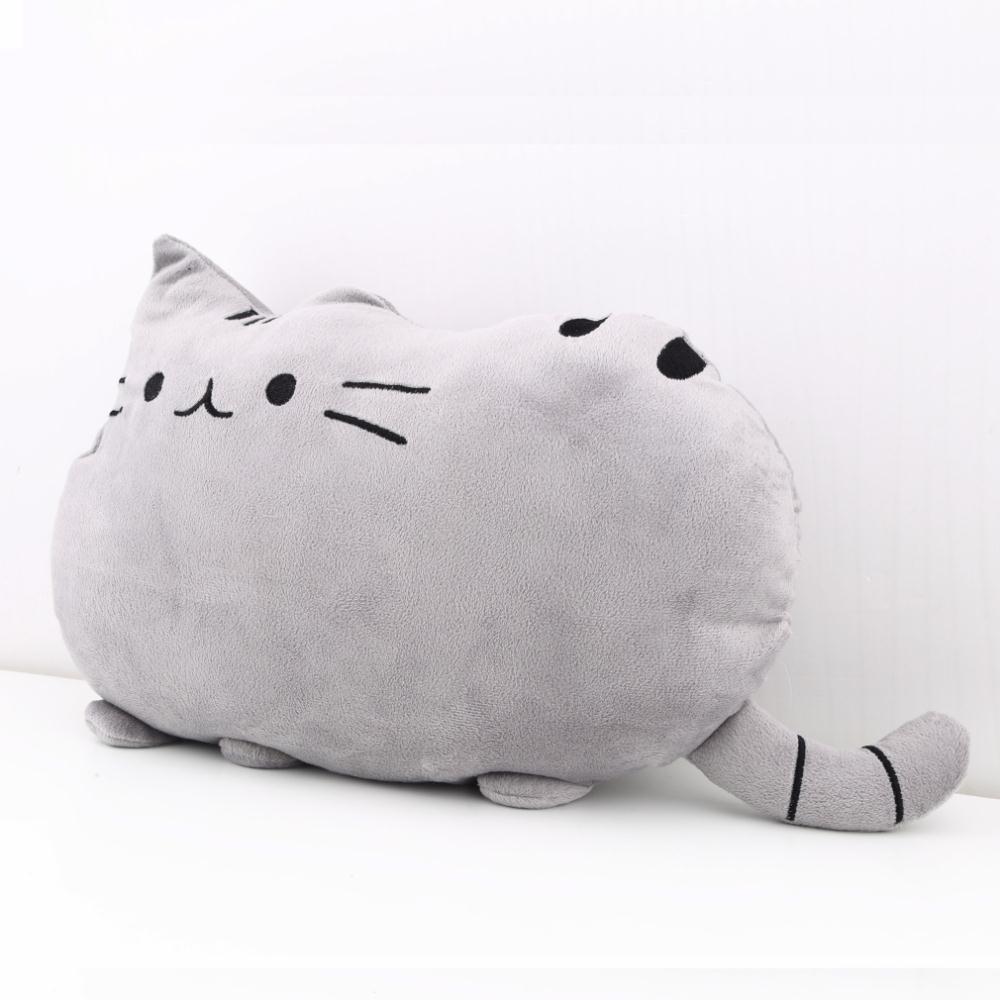 1 Pcs Cute Big Cat Shape Pillow Cushion Soft Plush Toy Doll Home Sofa Decor...