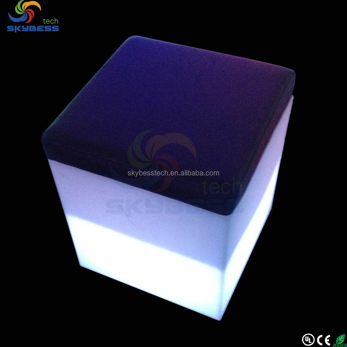 モーデンの設計ledパーティーキューブ2014年/3dledキューブ/ledキューブチェア問屋・仕入れ・卸・卸売り