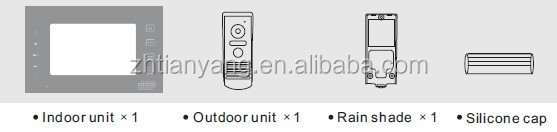 手帖超- 薄型7インチtftカラー液晶スクリーン知能自動的に録画ビデオドア電話インターホンunlock#ak- m07af#問屋・仕入れ・卸・卸売り
