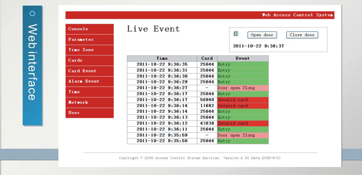 WEB event