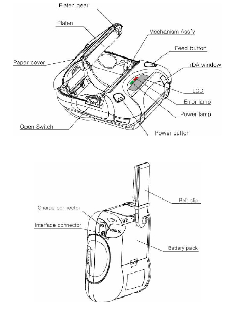 ポータブルミニwoosimモバイルブルートゥースサーマルレシートプリンタwsp-i350スマートフォン用問屋・仕入れ・卸・卸売り