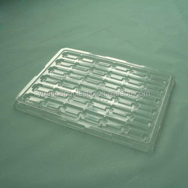 真空成形プラスチックペットトレーカスタマイズすることによって、 卸売透明なプラスチックのペットトレー、 明確なアルミ型材によって作られたペットトレー問屋・仕入れ・卸・卸売り