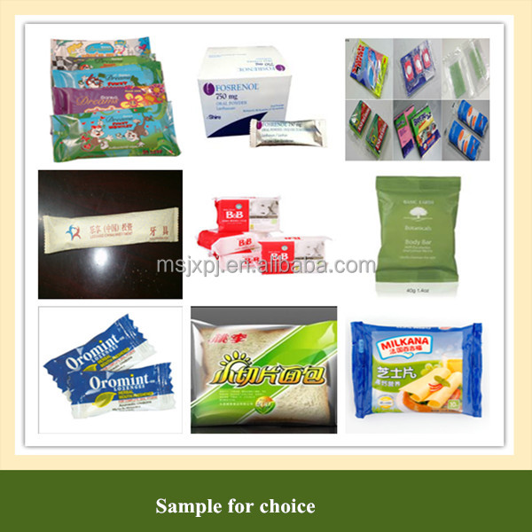 Factory price Multi-purpose JX012 Automatic Chocolate bar wrapping Machine