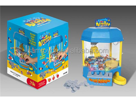 Promotion Candy Machine With Music&Light, Candy Grabber, Candy Arcade