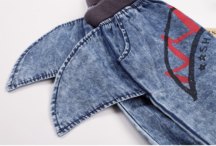 の子供服の卸売、 少年ウエストゴム2014年ロビンジーンズの女性のための刺繍のデザイン問屋・仕入れ・卸・卸売り