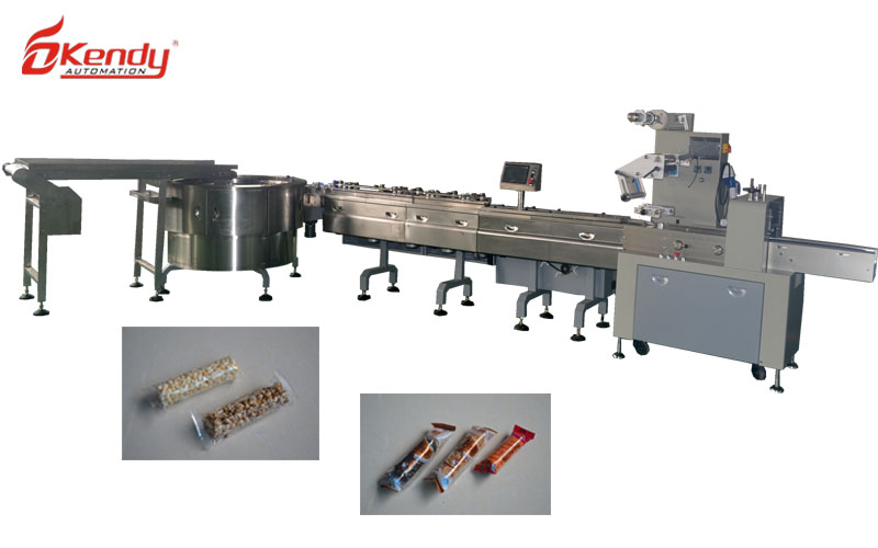customized flexible automatic chocolate bar packaging system