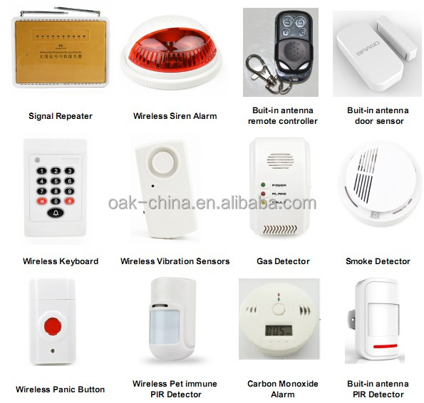 住宅用警報装置、 ワイヤレスgsmセキュリティアラーム、 ワイヤレススマートアラームホーム問屋・仕入れ・卸・卸売り