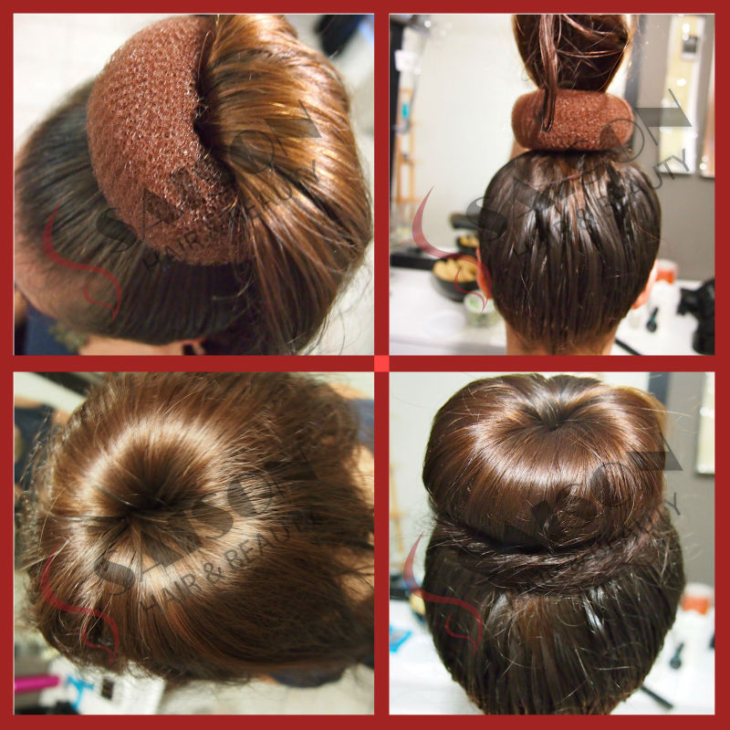 S/m/lで株式のヘアアクセサリー女性のための人工毛のポニーテールホルダー問屋・仕入れ・卸・卸売り