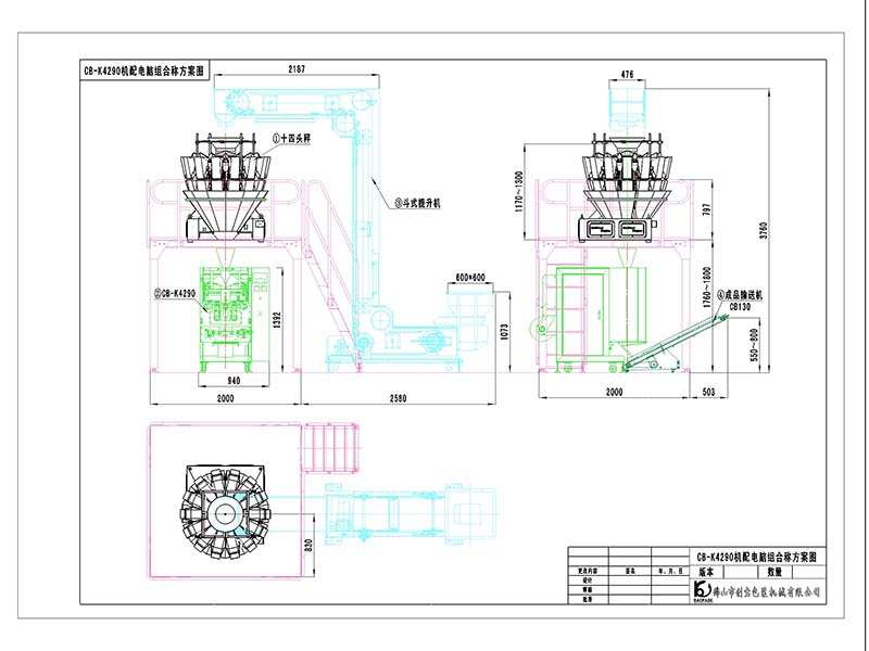 CB-VP42II automatic chocolate bar packing machine