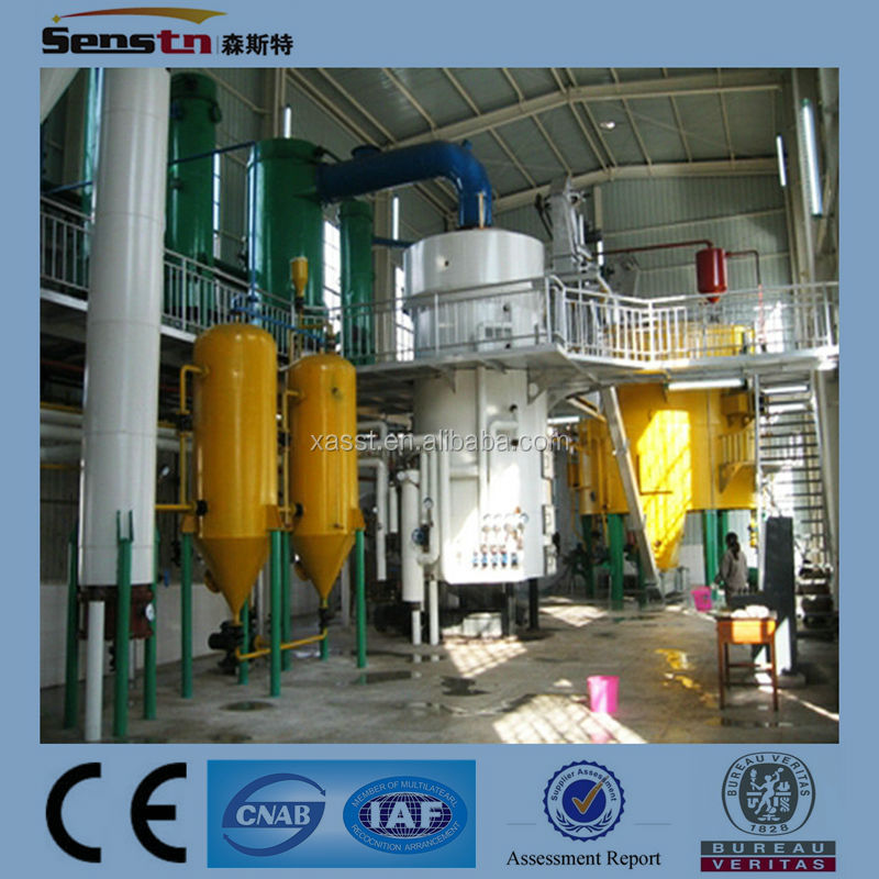 Large scale turn-key basis vegetable oil pressing extraction refining equipment