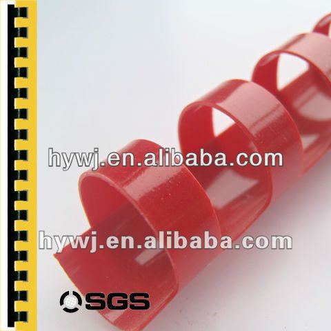 binding stationery comb binding plastic