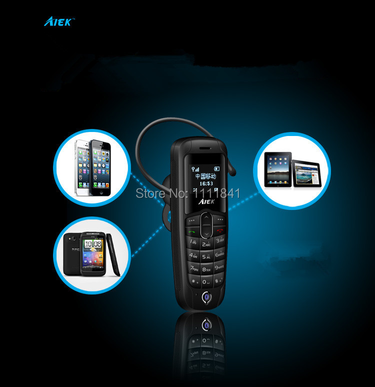 Купить Повесьте уха типа мини мобильный телефон bluetooth наушник ...