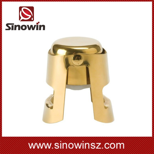 high quality silver champagne stopper