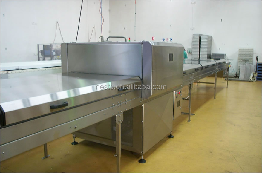 biscuit Chocolate enrober chocolate bar Coating Line automatic hot chocolate machine