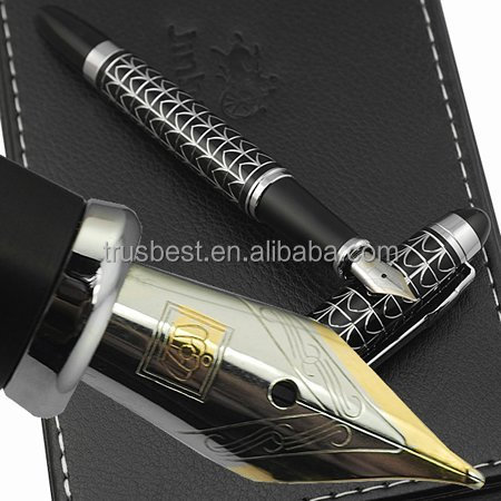 のための金めっき195jinhaoの万年筆をエンボス問屋・仕入れ・卸・卸売り