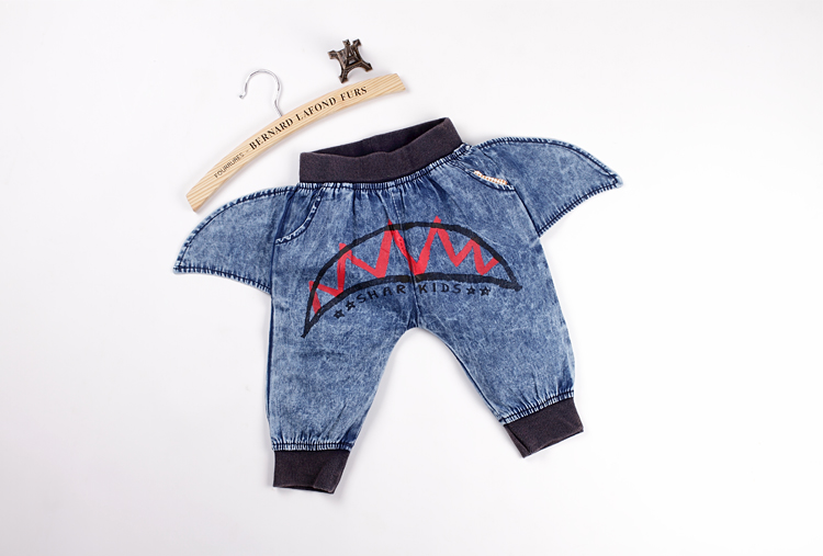 の子供服の卸売、 少年ウエストゴム2014年ロビンジーンズの女性のための刺繍のデザイン問屋・仕入れ・卸・卸売り