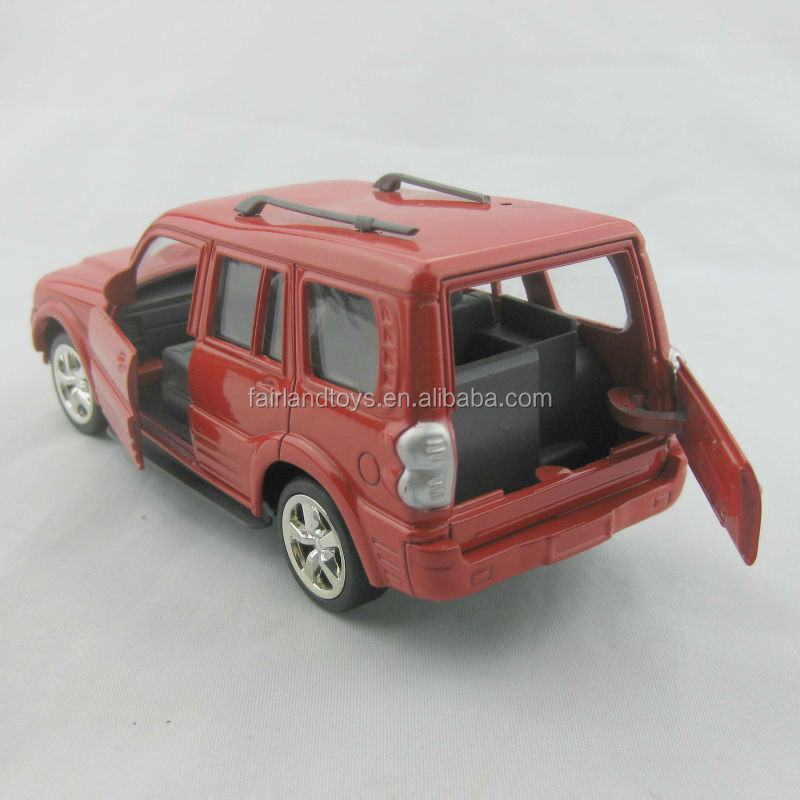 red scorpio toy car