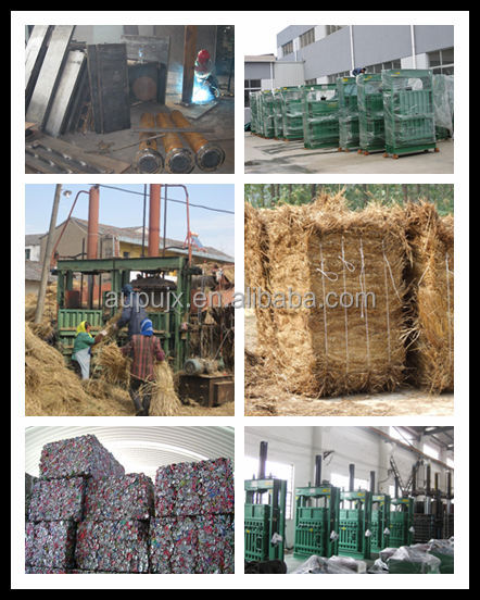 Aupuy82-63q200kg250kgに綿油圧63トンプレスベーラーマシン仕入れ・メーカー・工場