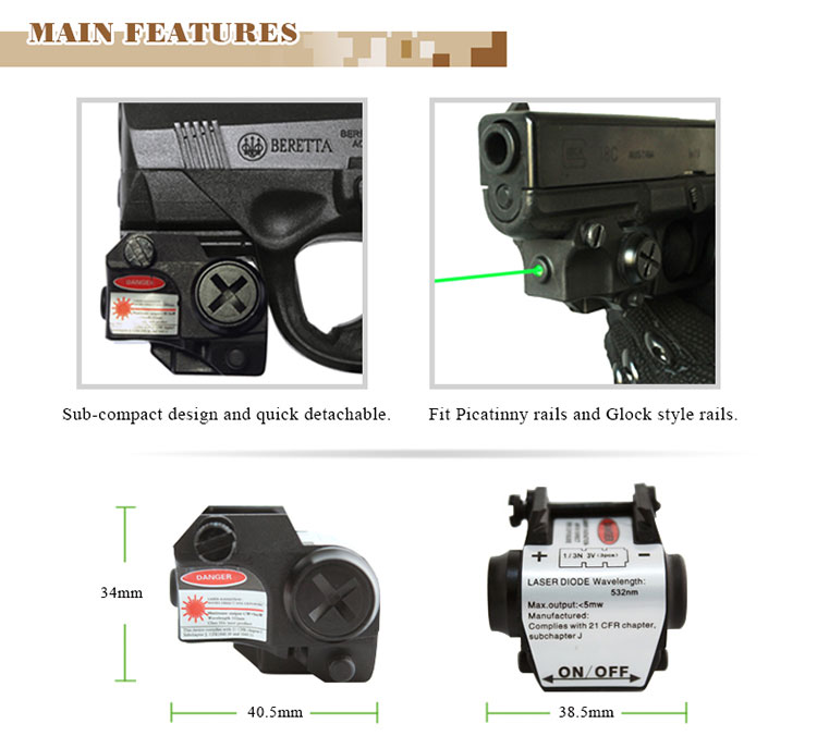 Desert Eagle Kel Tec P11 Ak 47 Internal Pistol With Laser Sight Buy