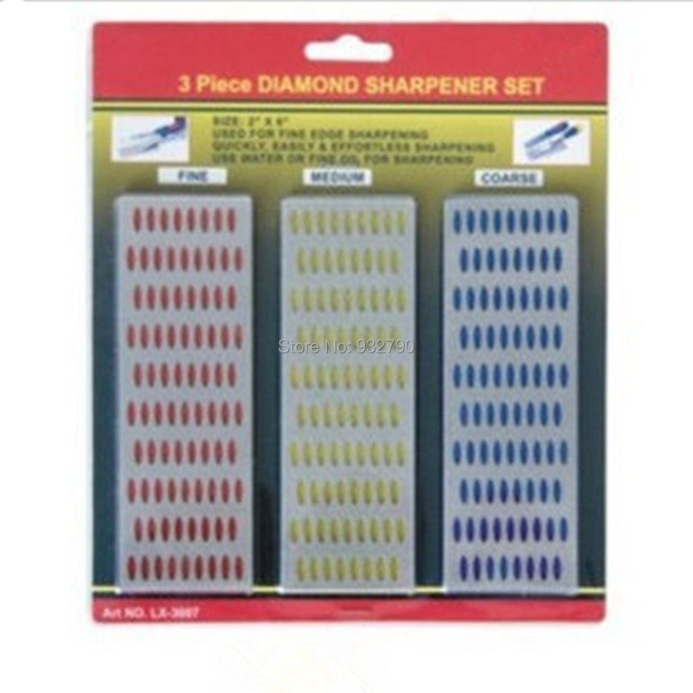 6" x 2" Coarse/150 Grit Medium/300 Grit Fine/400 Grit Diamond Kitchen