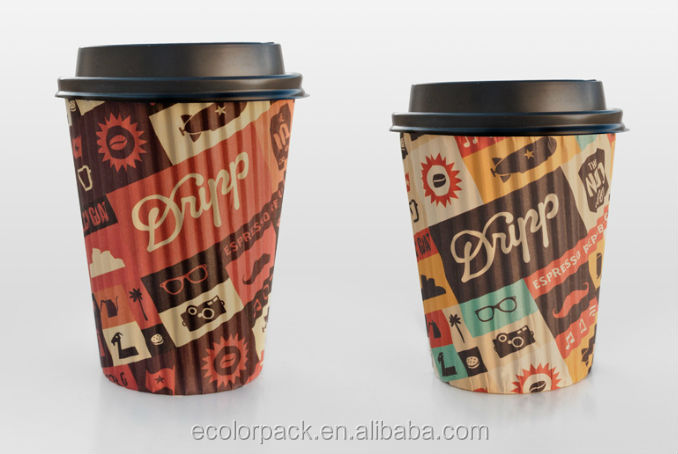 Good Quality Custom Printed Logo 7oz Paper Cup