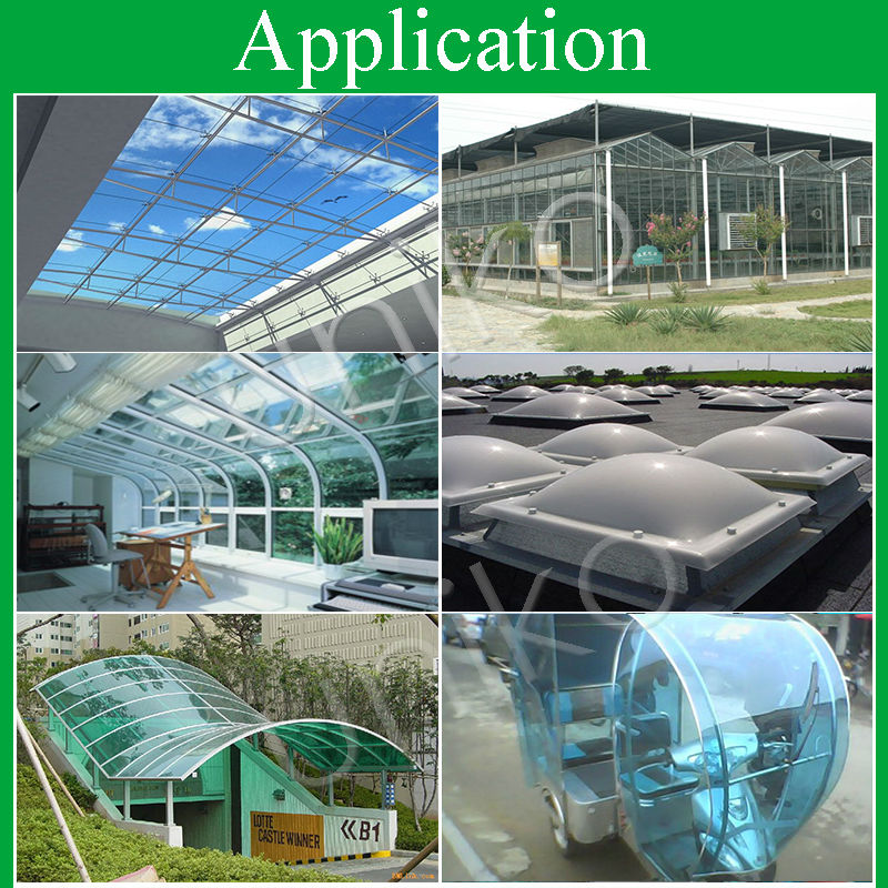 Bayer Markrolon uv blocking goodlife soundproof anti-drop fire proof polycarbonate sheet coverings