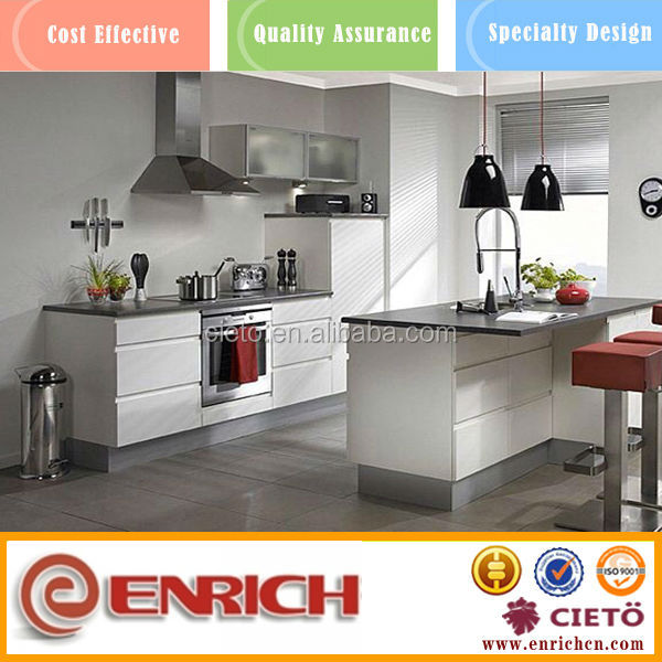 dark chocolate melamine kitchen cabinet