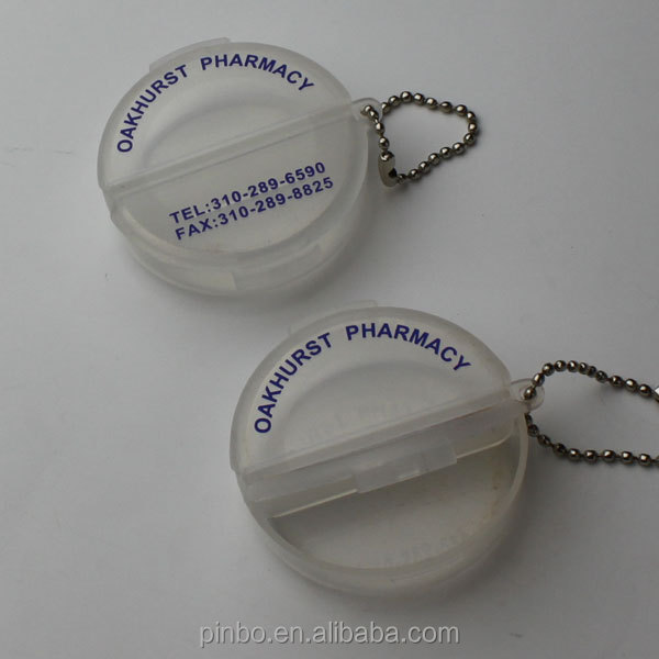keychainのプラスチック丸薬ホールダー問屋・仕入れ・卸・卸売り